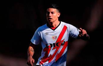 James Rodríguez dejó las filas del Rayo Vallecano a falta de seis meses de contrato. FOTO: GETTY