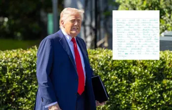El Servicio Federal de Inmigración (ICE) de Estados Unidos habría recibido por correo una carta donde amenazaban con dispararle al presidente Donald Trump. FOTO: XINHUA