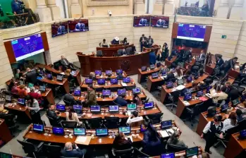 La plenaria de la Cámara de Representantes deberá volver a discutir la reforma pensional de Colombia. FOTO COLPRENSA 