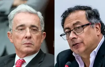 El expresidente Álvaro Uribe y el presidente Gustavo Petro tuvieron una relación cordial y de no agresión hasta inicios de 2024. FOTOS COLPRENSA Y JAIME PÉREZ