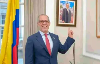 El jefe de despacho presidencial de Gustvo Petro, Alfredo Saade. FOTO COLPRENSA