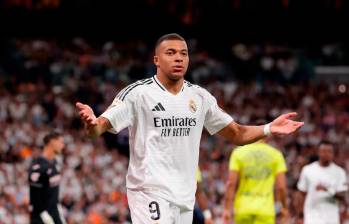 El futbolista francés Kylian Mbappé fue elegido como el mejor jugador de la Liga española en el mes de septiembre. FOTO: GETTY