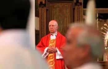 El cardenal Pedro Rubiano Sáenz, quien lideró la Iglesia en Bogotá por más de una década, murió en 2024 sin enfrentar públicamente denuncias por abuso. FOTO: Colprensa. 