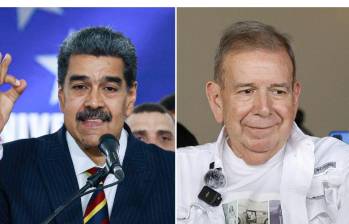 A días de la investidura presidencial en Venezuela, que tiene en vilo a la comunidad internacional, la CIDH publicó revelador informe en el que denuncia “la estrategia represiva del régimen” venezolano para perpetuarse en el poder. Nicolás Maduro (izquierda) y Edmundo González (derecha). FOTO: GETTY