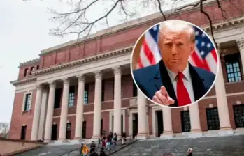 Trump señala a Harvard de no proteger adecuadamente a sus estudiantes judíos o israelíes. FOTO GETTY