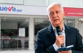 Desde abril de 2024 Nueva EPS está bajo intervención forzosa por parte de la Superintendencia de Salud. FOTO COLPRENSA