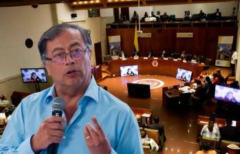 El presidente atenderá una reunión este martes luego de una controversia con el presidente de la Corte Constitucional la semana pasada. Foto: Camilo Suárez y Colprensa