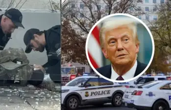 El gobierno de Donald Trump tomó una decisión sobre los asilos tras ataque de un extranjero a guardianes nacionales. FOTOS: GETTY - tomadas de las redes sociales 