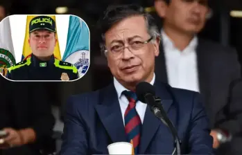 El presidente Gustavo Petro habló sobre la salida del general Carlos Fernando Triana de la Policía Nacional. FOTO: Colprensa 