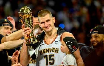 El basquetbolista serbio Nikola Jokic ganó el premio de MVP de la temporada regular dela NBA en 2021, 2022 y 2024. FOTO: GETTY