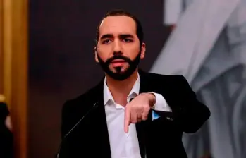 El gobierno de Nayib Bukele informó que se redujeron los homicidios en El Salvador. FOTO: AFP