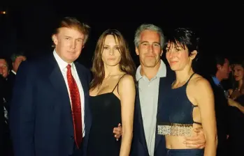 La esperada publicación de los archivos de Epstein fue ordenada una ley aprobada por el Congreso y promulgada por el presidente Donald Trump (izquierda). FOTO: GETTY