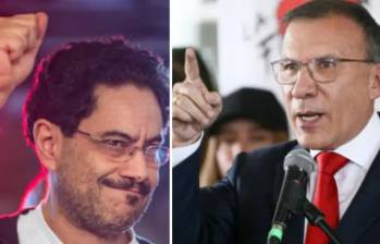 Iván Cepeda y Roy Barreras se están peleando los votos de la izquierda. Entre ellos, los de uno de sus principales nichos: los sindicatos. FOTO: Getty y Colprensa