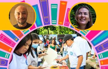 Las cifras de esta edición de la Fiesta del Libro y la Cultura ratifican la candidatura de Medellín en la competencia por ser en 2027 la capital mundial del libro. Fotos Camilo Suárez / Diseño Camila Herrera