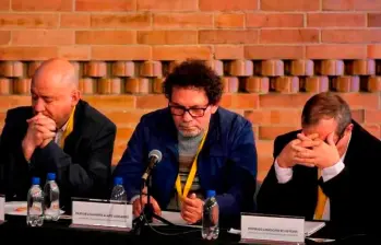 Seis miembros del último secretariado de las Farc admitieron su responsabilidad en el delito de reclutamiento. FOTO COLPRENSA