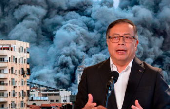 El presidente Petro ha mostrado su rechazo a las acciones militares de Israel en Gaza. FOTO AFP Y CORTESÍA