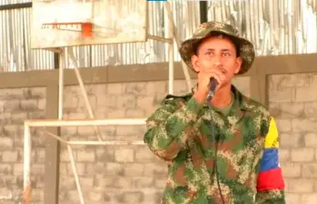 Alias Giovanni era uno de los cabecillas del Frente Carlos Patiño de las disidencias de las Farc en Cauca. FOTO CORTESÍA 