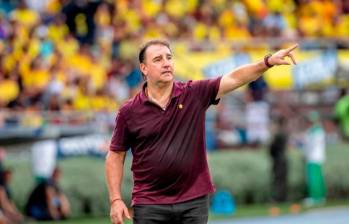 El técnico de la Selección Colombia, Néstor Lorenzo, terminó el 2024 con un balance positivo. FOTO: JUAN ANTONIO SÁNCHEZ