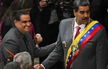 Destituyen a Álex Saab del régimen chavista venezolano, según la presidenta interina Delcy Rodríguez. FOTO: AFP