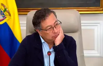 Gustavo Petro, presidente de Colombia. FOTO: Colprensa