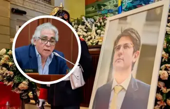 En su momento Augusto Rodríguez, director de la UNP, reconoció falencias en la seguridad del precandidato presidencial Miguel Uribe Turbay. Foto: Colprensa
