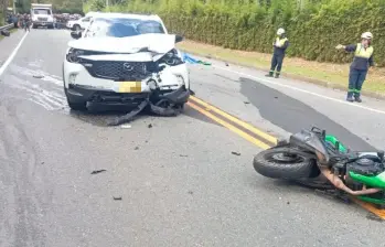 Entre enero y septiembre de 2025, las muertes por siniestros viales crecieron 5,25% frente al mismo periodo de 2024. Son 312 personas más que no regresaron a casa. FOTO: Policía.