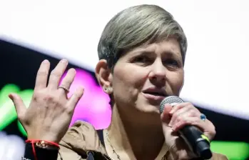 Verónica Alcocer respondió en entrevista con Noticias RCN a las acusaciones de Eva Ferrer sobre un supuesto traslado de dinero desde Venezuela. FOTO COLPRENSA