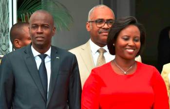 La exprimera dama de Haití y esposa del asesinado presidente Jovenel Moise fue imputa como cómplice del crímen. FOTO: AFP