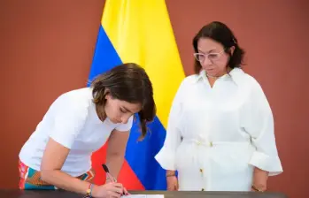Rosa Villavicencio ha sido polémica por sus declaraciones defendiendo a Chávez. Foto: Cancillería.