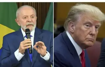 El presidente de Brasil publicó un largo mensaje en X en el que se refirió a la incursión militar ordenada por su homónimo estadounidense, Donald Trump. FOTOS: AFP