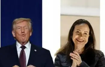 Trump descarta a María Corina Machado tras captura de Nicolás Maduro y redefine el tablero político en Venezuela. FOTO: AFP - Getty.