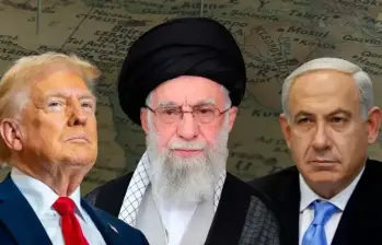 El presidente estadounidense Donald Trump asegura que se están teniendo conversaciones con Irán. FOTO: Tomada de Ecuavisa 