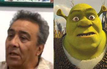 El actor de 64 años de edad, es reconocido por ser la voz en español latino del personaje de Shrek. FOTO: CAPTURA DE VIDEO