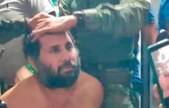 Alias Fito capturado en Ecuador. CORTESÍA EJÉRCITO DE ECUADOR. 