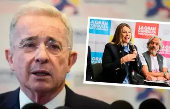 El expresidente confirmó su respaldo a De La Espriella para la segunda vuelta nacional. FOTO: Colprensa.