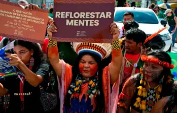 Delegados, líderes y activistas climáticos participaron en las jornadas finales de la COP30 en Belém. FOTO Getty 