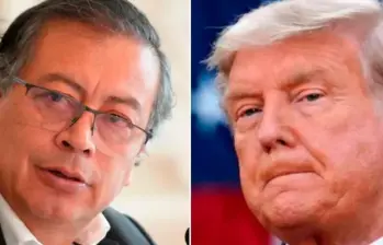 Aunque cuestiona su liderazgo, el Gobierno Trump destacó la labor y sacrificio de las Fuerzas Militares y autoridades locales en el combate al narcotráfico. FOTO: COLPRENSA-AFP