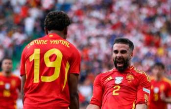 El lateral derecho español Daniel Carvajal fue expulsado al último minuto del partido. FOTO: TOMADA DEL INSTAGRAM DE DANI CARVAJAL