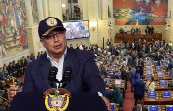 “Si no, el poder constituyente tarde que temprano lo hará”, agregó el Presidente. FOTO: EL COLOMBIANO