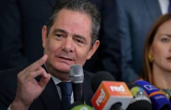 El exvicepresidente dio una entrevista a EL COLOMBIANO en la que habló de las cortes y la elección de nuevos magistrados. Foto: COLPRENSA. 