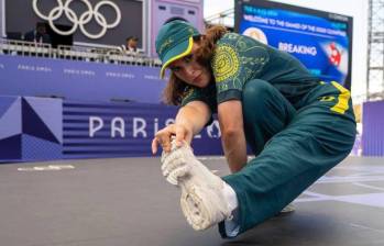 La atleta australiana de 37 años de edad cuenta con un doctorado en Estudios Culturales y una licenciatura en Música Contemporánea. FOTO: WDSF Breaking for Gold 