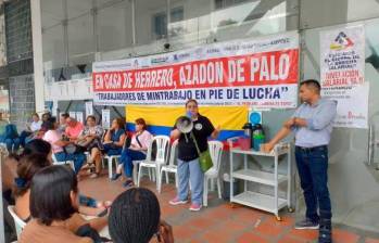 El cese de actividades laborales inició el 31 de mayo de este año. Foto: cortesía. 