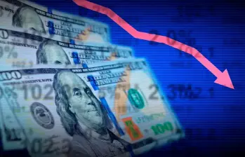 El dólar en Colombia cerró este martes en $3.100,51, mientras los mercados siguen las señales de la Reserva Federal sobre las tasas de interés. FOTO GETTY