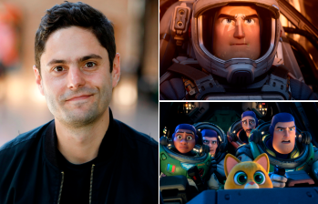 Luis Uribe hizo parte de la animación de Lightyear. Trabaja en Pixar desde 2015. FOTOS Cortesía Disney Pixar. 