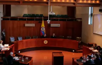La Corte dio voto desfavorable frente a la viabilidad de la iniciativa propuesta por el Ministerio de Justicia. FOTO COLPRENSA