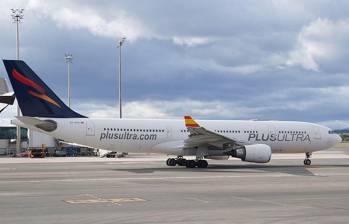 Plus Ultra opera vuelos directos desde Bogotá y Cartagena hacia Madrid. FOTO: PLUS ULTRA