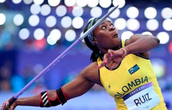 La deportista vallecauana Flor Denis Ruiz es una de las colombiana que compite de manera habitual en la Liga Diamante de atletismo. FOTO: GETTY