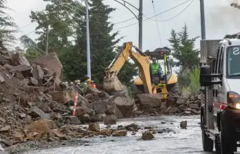 A pesar de haberle invertido más de $5.000 millones, el sector 11+200 se la ha pasado cerrado gran parte de este año. FOTO: ESNEYDER GUTIÉRREZ