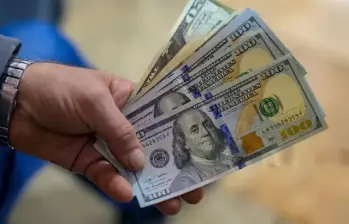 Durante su apertura, el dólar tocó un mínimo de $3.107 y un máximo de $3.112. Foto: Getty