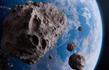 Representación de la órbita del asteroide 2024 YR4, cuyo riesgo de impacto con la Tierra en 2032 ha sido prácticamente descartado. FOTO Sstock